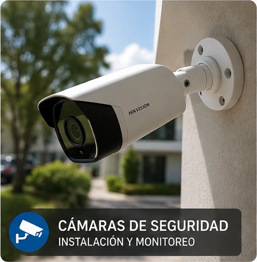 Instalación de cámaras de seguridad