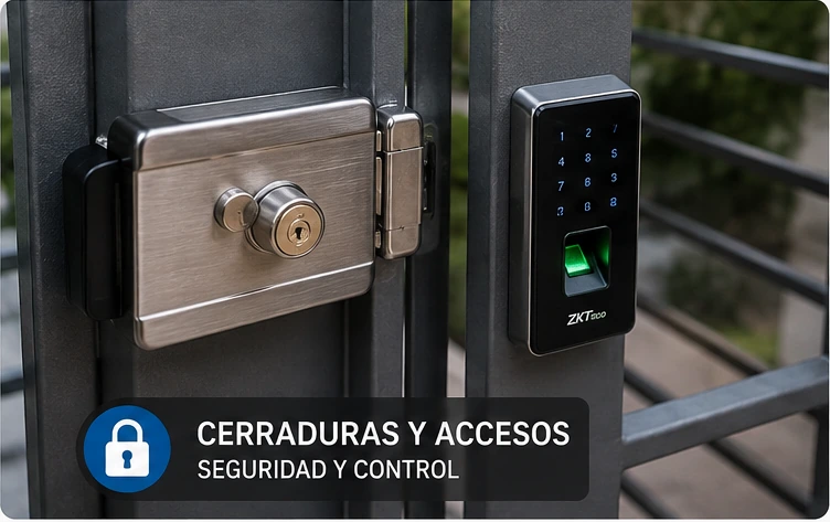 Cerraduras eléctricas y accesos