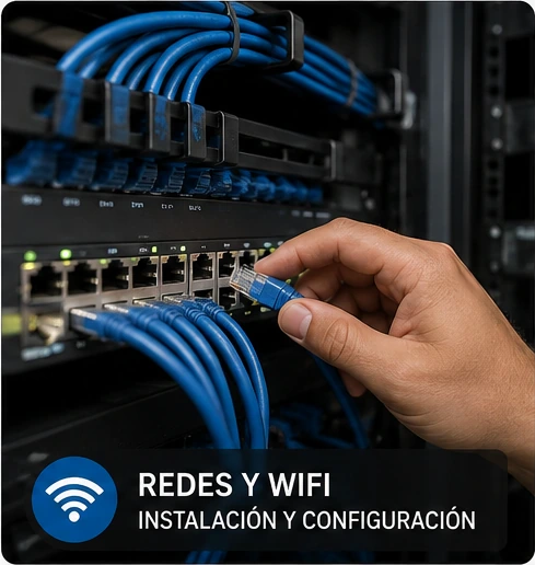 Instalación de redes y WiFi