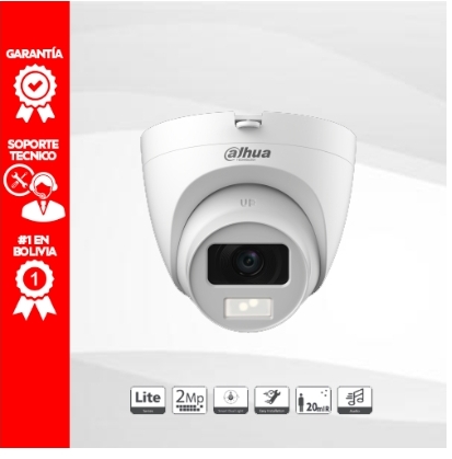 Camara domo Dahua Ref.: DH-HAC-HDW1200CLQN-IL-A