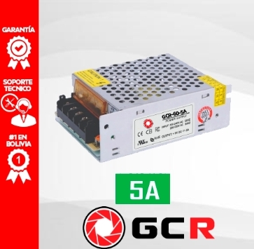 Fuente centralizada 12V DC / 5A