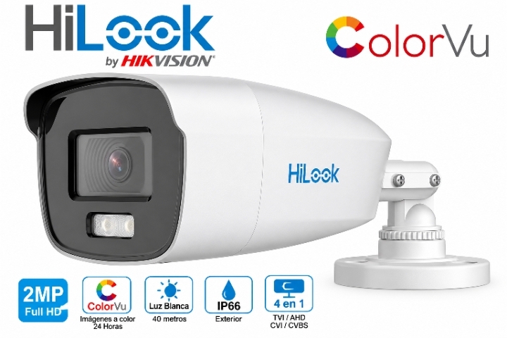 cámara de seguridad HiLook THC-B229-M cuenta con tecnología ColorVu Lite