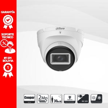 Cámara Domo Dahua 2MP Full HD – DH-HAC-T2A21N-U
