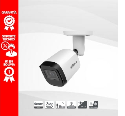 Cámara Bala Dahua Cooper 2MP Full HD – DH-HAC-B2A21N-U