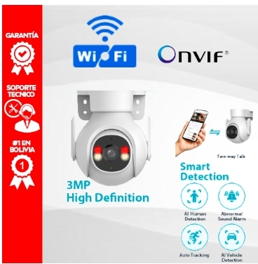Cámara IP Dahua DH-P3B-PV WiFi de 3 MP