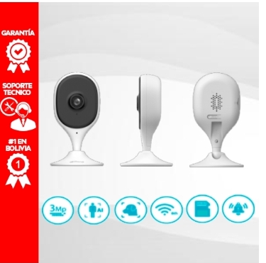 Cámara WiFi Dahua DH-C3A tipo cubo de 3 MP